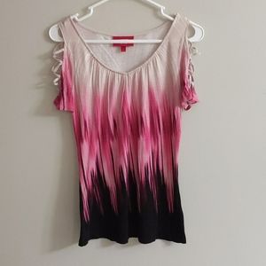 ❤3/$10❤Jennifer Lopez open shoulder blouse xs